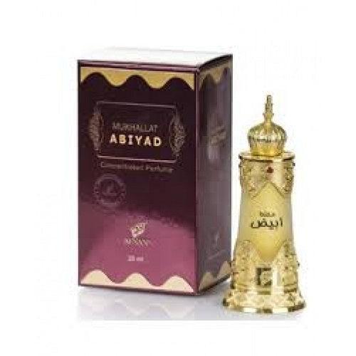 Afnan Dehn Al Oudh Abiyad Concentrated Oil Perfume 20ml - Thescentsstore